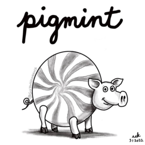 candy, candymaking, mint, nationalpigday, oink, peppermint, pig, piggy, pigs