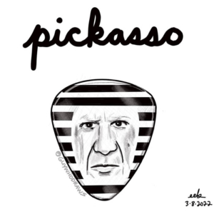 cubism, dunloppicks, guitarist, guitarpick, pablopicasso, painter, picasso, picassomuseum, pick, plectrum