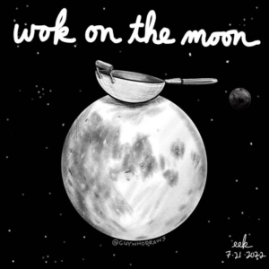 1969, apollo11, buzzaldrin, moonwalker, nasa, spaceexploration, stirfry, stirfryveggies, walkingonthemoon, walkonthemoon, wok