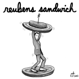 80smovies, cornedbeef, lunch, paulreubens, peeweeherman, peeweesbigadventure, reuben, reubensandwich, ryebread, sandwich