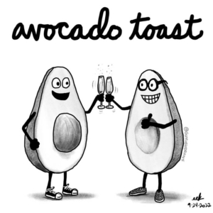 Drinking, avocado, avocados, avocadotoast, cheers, food, foodporn, hassavocado, toast