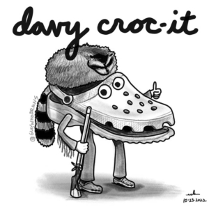 crocday, crocs, davycrockett, disneyclassic, explorer, footwear, hunter, kingofthewildfrontier, nationalcrocday