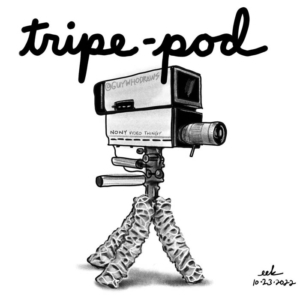 camera, cameraman, cow, filmmaking, stomach, tripe, tripod, vintagecamera, worldtripeday