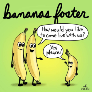 adopt, adoption, banana, bananas, bananasfoster, bananasplit, dessert, foster, fostercare