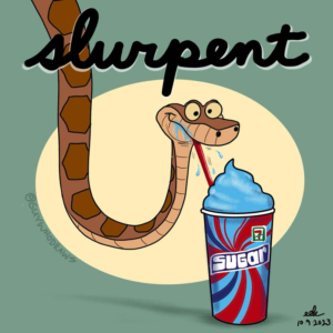 7eleven, disneymovie, junglebook, kaa, python, serpent, slurp, slurpee, slurping, snake, snakes