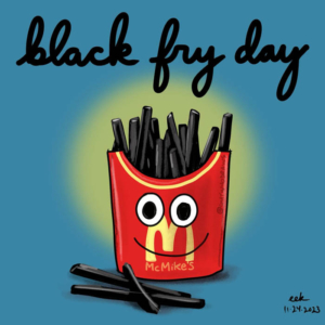 blackfriday, blackfridaysale, chips, frenchfries, frenchfryday, fries, potatoes, sideoffries