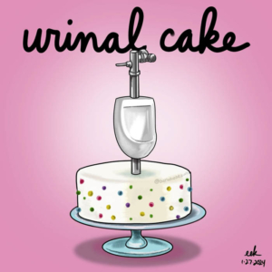 Bathroom, Toilet, baking, bathroomhumor, cake, crapper, dessert, restroom, urinal, wallurinal
