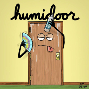 Humidor, door, humid, summer
